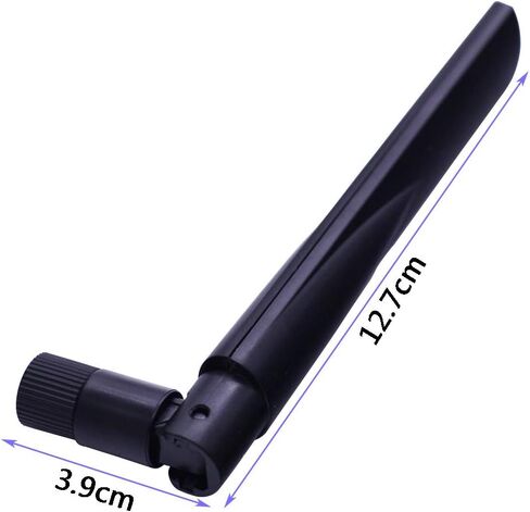 هوائي راوتر واي فاي ثنائي النطاق 8dBi 2.4G/5G 5.8MHz مع مقبس RP-SMA ذكر (هوائي + 25 سم RP-SMA MHF4/IPX ضفيرة) in Saudi Arabia