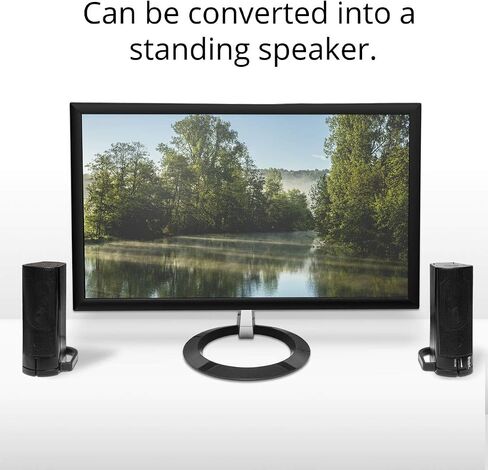 Connectland 17 Inch Stereo 2.0 Channel USB Powered Speaker Sound Bar for Desktop, Laptop, Cell Phone, TV, Tablet PC/Mac/Linux/Android/iPhone/iPad Dark Walnut CL-SPK20150 in Saudi Arabia