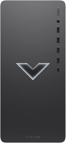 كمبيوتر مكتبي للألعاب HP Victus 15L، AMD Ryzen 5 5600G (6 نواة تصل إلى 4.4 جيجا هرتز)، AMD Radeon RX 6400، ذاكرة الوصول العشوائي 16 جيجابايت، 1 تيرابايت PCIe SSD+1 تيرابايت HDD، USB-C، HDMI/DP، RJ45، PDG HDMI، فضي ميكا، فوز 11 in Saudi Arabia