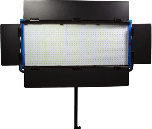 Dracast Kala Plus Series 3000 Bicolor LED Video Light | Adjustable 3200K - 5600K | App Control | Dimmable 0-100% | CRI & TLCI 96+ | V-Mount Battery Plate | Barn Doors and Diffusion Panel Included in Saudi Arabia