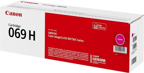 Canon Genuine 069 Black Toner Cartridge High Capacity Compatible with MF753Cdw, MF751Cdw, LBP674Cdw in Saudi Arabia