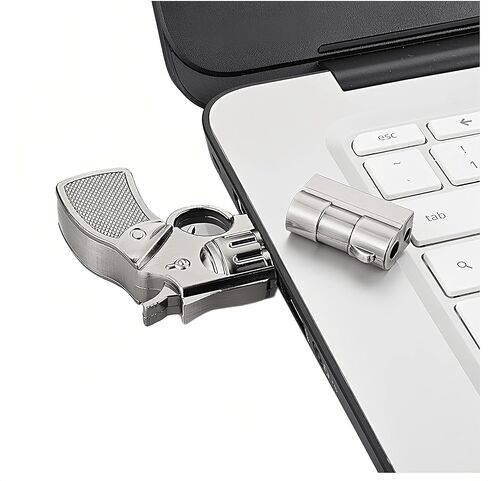 WooTeck 64GB Metal Revolver Gun USB 3.0 Flash Drive Livid in Kuwait
