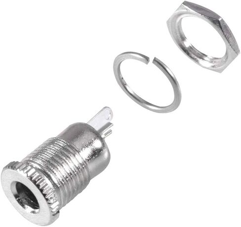 DAOKI 5PCS DC-099 5.5x2.1mm DC مقبس الطاقة 5A محول أنثى ملولب مع سلك 18AWG، 5 قطع غطاء غطاء مقاوم للماء، 5 قطع DC سلك ضفيرة ذكر الطاقة، 5 قطع 12 فولت تيار مستمر محول قابس مقبس الطاقة in Saudi Arabia