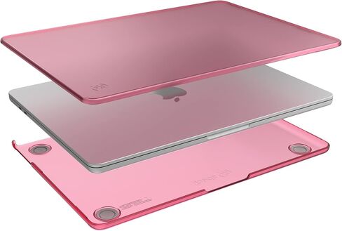 حافظة Speck SmartShell لجهاز MacBook Air مقاس 15 بوصة (2023) - حافظة صلبة رفيعة للغاية مقاومة للخدش - رمادي سبج/سترة in Saudi Arabia