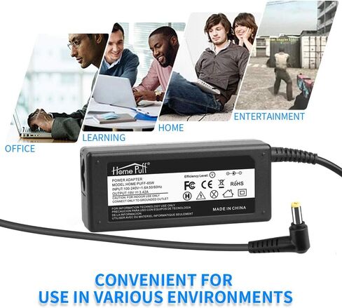 شاحن كمبيوتر محمول 65 واط مناسب لجهاز Acer Aspire E15 E1 F15 ES1 E5-553 E5-575 Acer Chromebook 11 13 14 15 R11 CB3 CB5 C720 C720P C740 AC محول الطاقة العرض CorD1 in Kuwait