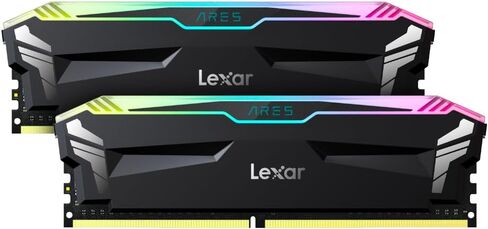 ليكسار ذاكرة DDR5 RAM DDR5 سعة 32GB (2×16GB) 6000MT/s CL30 للكمبيوتر المكتبي - AMD اكسبو وانتل XMP 3.0 (اسود) LD5BU016G-R6000GDLA من اريس in Kuwait