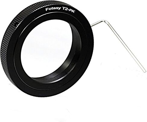 عدسة تلسكوب Fotasy T/T2 إلى حلقة محول كاميرا DSLR على شكل A، متوافقة مع Sony Alpha a99 a900 a850 a700 a77 a65 a58 a55 a35 a33 a580 a390 a380 a350 a330 a300 a290 a230 a200 (ليس للتركيب الإلكتروني) in Saudi Arabia