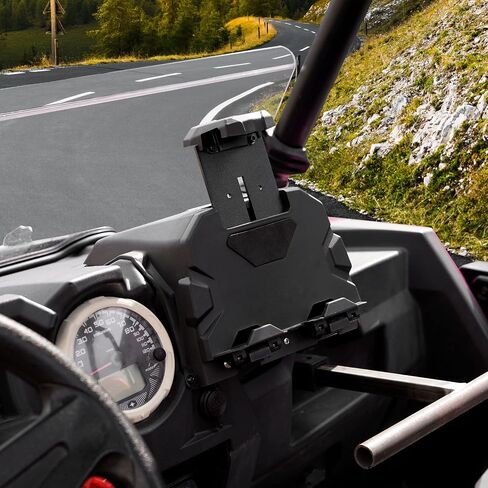 حامل جهاز لوحي كهربائي من HAKA TOUGH لجهاز Polaris RZR XP 1000/ XP 4 1000 2014-2018، حامل هاتف Ipad GPS مع ملحقات صينية تنظيم صندوق التخزين، قطعة واحدة in Kuwait