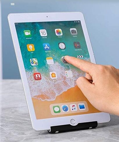2 حامل تابلت قابل للتعديل متوافق مع Fire HD 8 HD 10، Fire 7 Tablets، متوافق مع Samsung Galaxy Tab A7 A8 S5e، متوافق مع Kindle Paperwhite، حامل سطح المكتب للقارئ الإلكتروني in Kuwait