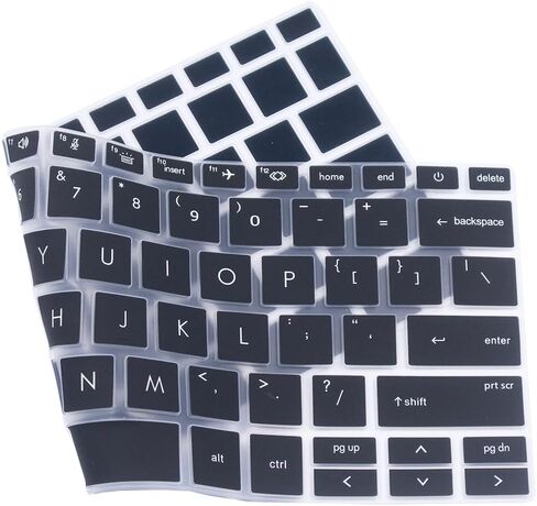 غطاء لوحة مفاتيح من السيليكون متوافق مع 14 بوصة HP EliteBook 840 845 G7 G8 2021 2020، HP Zbook Firefly 14 G7، 14 بوصة EliteBook 840 Aero G8 ملحقات حماية لوحة مفاتيح الكمبيوتر المحمول (وردي) in Kuwait