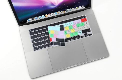 غطاء لوحة المفاتيح من السيليكون XSKN Photoshop CC لجهاز MacBook Pro الجديد 2019 مقاس 16 بوصة A2141 و2020 الجديد MacBook Pro 13.3 بوصة A2338 M1 A2251 A2289 مع شريط اللمس ومعرف اللمس - إصدار الولايات المتحدة والاتحاد الأوروبي in Saudi Arabia