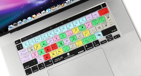 غطاء لوحة المفاتيح من السيليكون XSKN Photoshop CC لجهاز MacBook Pro الجديد 2019 مقاس 16 بوصة A2141 و2020 الجديد MacBook Pro 13.3 بوصة A2338 M1 A2251 A2289 مع شريط اللمس ومعرف اللمس - إصدار الولايات المتحدة والاتحاد الأوروبي in Saudi Arabia
