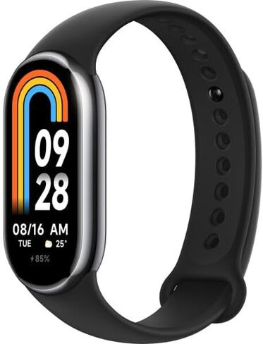 سوار Xiaomi Mi Smart Band 8 (الإصدار العالمي) لتعقب الصحة واللياقة البدنية مع معدل تحديث 60 هرتز، وشاشة AMOLED مقاس 1.62 بوصة، وعمر البطارية 16 يومًا، وأكثر من 150 وضعًا رياضيًا، وأكسجين الدم، ومعدل ضربات القلب، ومراقبة النوم والإجهاد in Kuwait
