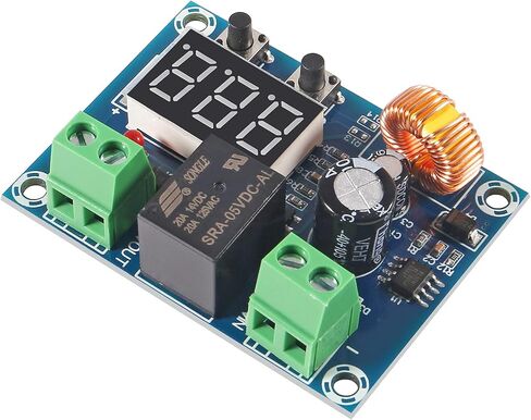 AITRIP 3 قطع DC 12 فولت - 36 فولت وحدة حماية الجهد الكهربائي الرقمي انخفاض الجهد انقطاع التبديل حماية وحدة الإخراج 6-60 فولت in Saudi Arabia