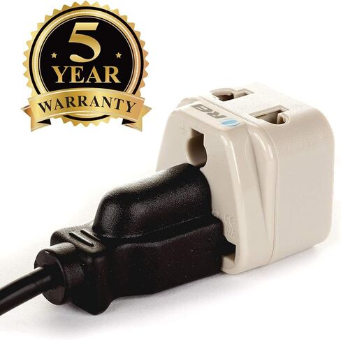 OREI US to Switzerland, Rwanda, Liechtenstein (Type J) Travel Adapter Plug - 2 in 1 - CE Certified - RoHS Compliant - 4 Pack - White Color (DB-11A-4PK) in Saudi Arabia