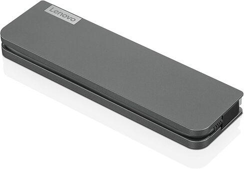 قاعدة توصيل صغيرة USB-C من لينوفو، قاعدة محمولة 7 في 1 مع HDMI وVGA وUSB-C وUSB 3.1 وUSB 2 وصوت 3.5 ملم وإيثرنت وشحن 45 وات، متوافقة مع أجهزة الكمبيوتر المحمولة Lenovo وApple وUSB-C، G0A70065US in Kuwait