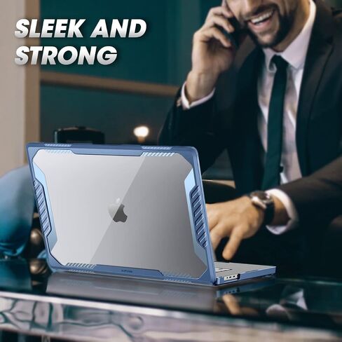 SUPCASE Unicorn Beetle Case for MacBook Pro 16 Inch M3 Pro/Max (2023) & M2 Pro/Max A2780 (2023) & M1 Pro/Max A2485 (2021), Dual Layer Hard Shell Protective Cover for MacBook Pro 16" (Black) in Saudi Arabia