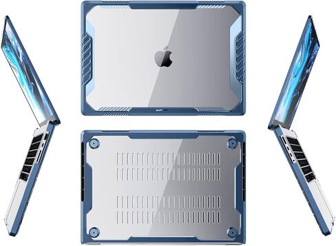 SUPCASE Unicorn Beetle Case for MacBook Pro 16 Inch M3 Pro/Max (2023) & M2 Pro/Max A2780 (2023) & M1 Pro/Max A2485 (2021), Dual Layer Hard Shell Protective Cover for MacBook Pro 16" (Black) in Saudi Arabia