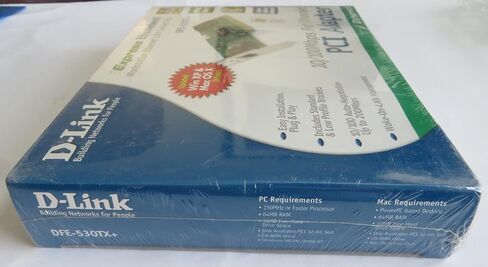 D-Link DFE-530TX+ 10/100 Fast Ethernet Desktop Adapter in Saudi Arabia