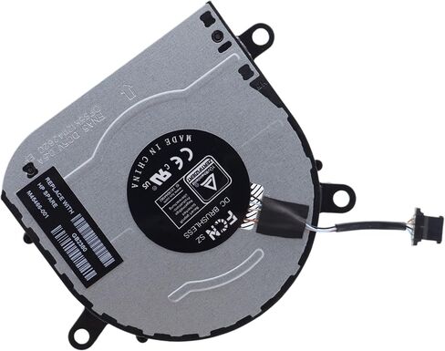 Deal4GO مروحة تبريد وحدة المعالجة المركزية M45465-001 مع مروحة رسومات GPU M45466-001 مجموعة بديلة لـ HP Envy X360 15-ES 15-EU 15M-EU 15M-ES 15-ES2026NR 15-EU0097NR in Saudi Arabia