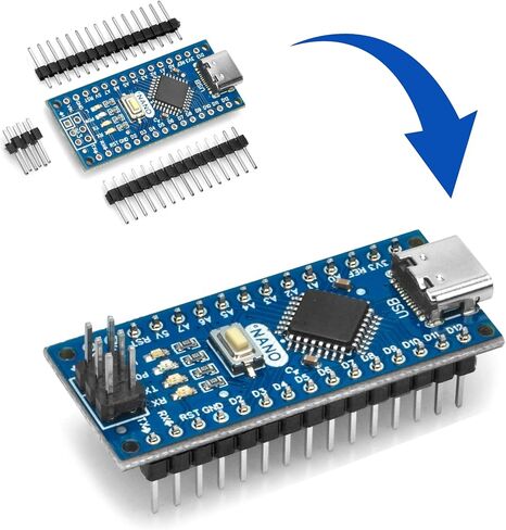 OSOYOO 3pcs LGT Nano for Arduino Nano Compatible with ATmega328p Chip Nano Board with USB-C Interface in Saudi Arabia