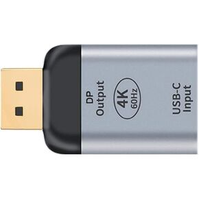 Cablecc USB-C Type C Female Source to 4K 60hz 1080p Displayport DP Sink HDTV Adapter for Tablet & Phone & Laptop in Kuwait