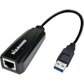 Diamond ue3000 ، USB إلى RJ45 ، USB 3. 0 إلى 10/100/1000 Gigabit محول شبكة Ethernet LAN لهاتف Windows 10 ، 7.2 ، مقاس 8, 7, Mac OS ، Linux OS و نظام تشغيل من الكروم (ue3000) in Kuwait