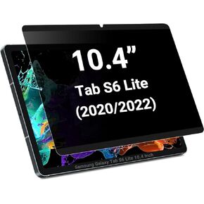 واقي شاشة الخصوصية المغناطيسي PYS® لجهاز Samsung Galaxy Tab S6 Lite (10.4 بوصة، موديل 2022/2020)، واقي شاشة قابل للإزالة، مضاد للوهج، مضاد للتجسس، خالي من الفقاعات، [سهل الارتداء] - قطعة واحدة in Kuwait