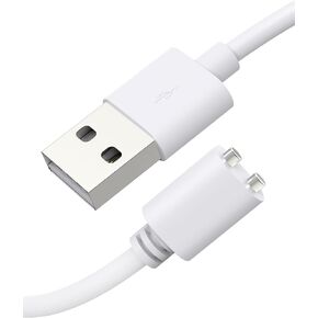 Bicmice 2.6Ft Magnetic USB DC Charger Cable Wireless Replacement Charging Cord-(5mm/0.2in)