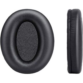 وسائد أذن لسوني WH-1000XM3، زوج من وسائد الأذن البديلة مع جلد البروتين وإسفنج الذاكرة لسوني WH 1000XM3 سماعة ستيريو بخاصية إلغاء الضوضاء، أسود in Kuwait