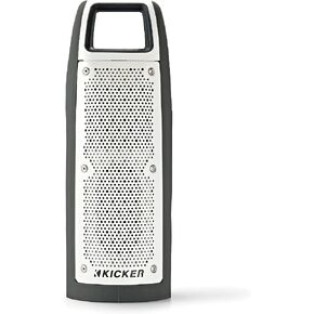 KICKER Bullfrog BF100 Bluetooth Portable Outdoor Speaker | 360° Sound Field | Waterproof Dustproof Casing IP67 Rating | Powerful 16 Watt AMP | 100 FT Wireless Range Gray in Kuwait