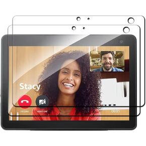 Warmyee [2 Pack] Screen Protector for Echo Show 10 10.1", Tempered Glass Screen Film Guard for Amazon Echo Show 10 (3rd Gen) in Kuwait