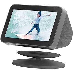 Sintron Smart Display Stand for Show 5 & 8 (1st & 2nd Gen) Adjustable Magnetic Stand Mount for Show 8 & 5 with 360 Degree Rotation Tilt Function & Anti-Slip Base (Black), Compatible with iPhone Models in Saudi Arabia