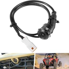 for Polaris RZR Ride Command HD Wide-Angle Waterproof Front Camera - Plug and Play for Factory Installed 7" Ride Command, Not Compatible with Pro XP Models