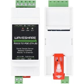 وحدة محول إيثرنت RS232 إلى POE، خادم تسلسلي RS232 مثبت على السكك الحديدية الصناعية، TCP/IP إلى تسلسلي، بوابة Modbus، نقل بيانات شفاف ثنائي الاتجاه بين RS232 وEthernet in Saudi Arabia