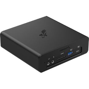 SABRENT Thunderbolt 3 8TB NVMe SSD Docking Station with DisplayPort, SD Card Reader, Ethernet Port, and Power Delivery (DS-SKRT-D8TB) Black in Saudi Arabia