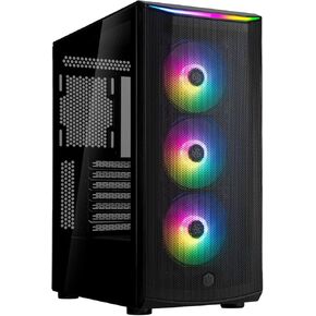 SilverStone Technology FARA 512Z High Airflow ATX Mid-Tower Chassis with Dual Radiator Support & ARGB Lighting, SST-FA512Z-BG