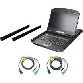 IOGEAR 8 Port 18.5" Widescreen LCD KVM (TAA Compliant) - GCL1908W in Kuwait