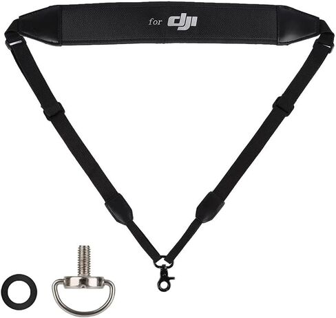 حبل لحزام الرقبة لـ DJI FPV، DJI Phantom 4، Phantom 3/2، Inspire 1 Remote Controller (GL658A)، Osmo Mobile 3/2، Insta360 ONE X2، DJI OM 5، OM 4 حزام كتف قابل للتعديل، ملحقات طائرة DJI بدون طيار in Kuwait