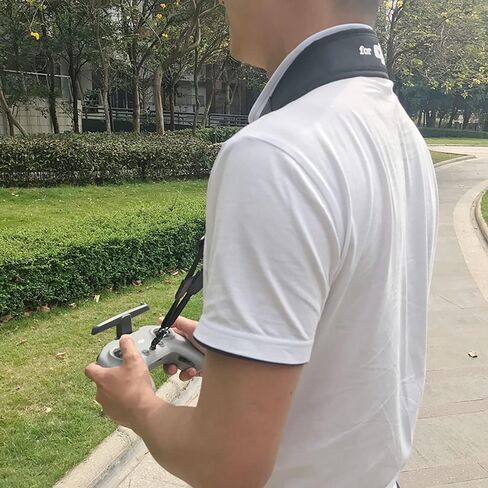 حبل لحزام الرقبة لـ DJI FPV، DJI Phantom 4، Phantom 3/2، Inspire 1 Remote Controller (GL658A)، Osmo Mobile 3/2، Insta360 ONE X2، DJI OM 5، OM 4 حزام كتف قابل للتعديل، ملحقات طائرة DJI بدون طيار in Kuwait