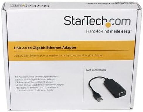 ستارتيك محول شبكة USB 2.0 الى جيجابت ايثرنت ان اي سي (USB21000S2) in Saudi Arabia