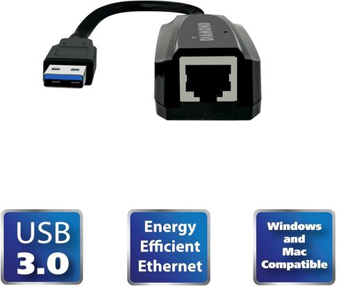 Diamond ue3000 ، USB إلى RJ45 ، USB 3. 0 إلى 10/100/1000 Gigabit محول شبكة Ethernet LAN لهاتف Windows 10 ، 7.2 ، مقاس 8, 7, Mac OS ، Linux OS و نظام تشغيل من الكروم (ue3000) in Kuwait