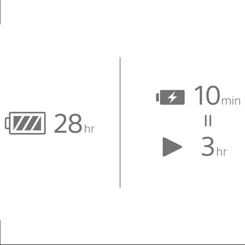 سماعة الألعاب اللاسلكية INZONE H5 من سوني بخاصية إلغاء الضوضاء (أسود - WHG500/B) مع حافظة سماعة رأس صلبة ممتازة من Deco Gear وكابل USB-A إلى USB-C in Saudi Arabia