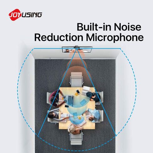 كاميرا ويب عالية الدقة من جويوسينغ بدقة 4 كيه مع ميكروفون، كاميرا ويب يو إس بي بدقة 8 ميجا بكسل لمتابعة المكالمات عبر الإنترنت، الاجتماعات، بث مباشر على زوم / سكايب/ يوتيوب... in Kuwait