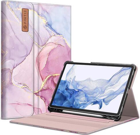 حافظة Fintie لجهاز Samsung Galaxy Tab S8/Tab S7 11 بوصة (موديل SM-X700/X706/T870/T875/T878) مع حامل قلم S مدمج، غطاء عمل متعدد الزوايا مع جيب للنوم/الاستيقاظ التلقائي، أزرق داكن in Kuwait