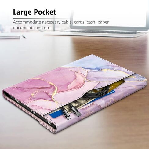 حافظة Fintie لجهاز Samsung Galaxy Tab S8/Tab S7 11 بوصة (موديل SM-X700/X706/T870/T875/T878) مع حامل قلم S مدمج، غطاء عمل متعدد الزوايا مع جيب للنوم/الاستيقاظ التلقائي، أزرق داكن in Kuwait