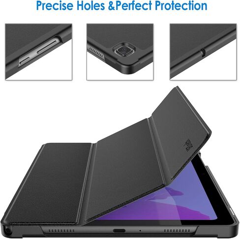 JETech Case for Samsung Galaxy Tab A7 10.4-Inch 2020 (SM-T500/T505/T507), NOT for Galaxy Tab A7 Lite 8.7-Inch 2021 (Black) in Saudi Arabia