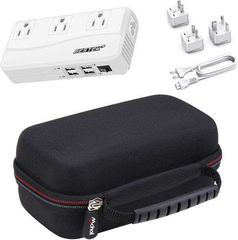 Mchoi Hard Portable Case for BESTEK Universal Travel Adapter 220V to 110V Voltage Converter, Case Only in Saudi Arabia