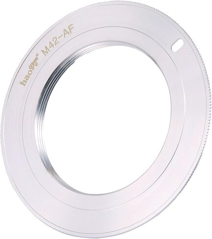 Haoge Manual Lens Mount Adapter for M42 42mm Screw Mount Lens to Sony Alpha A-Type Minolta MAF AF Mount Camera Such as A99, A99 II, A77, A77II, A65, A68, A55, A57, A58, A33, A35, A37, A900 in Saudi Arabia