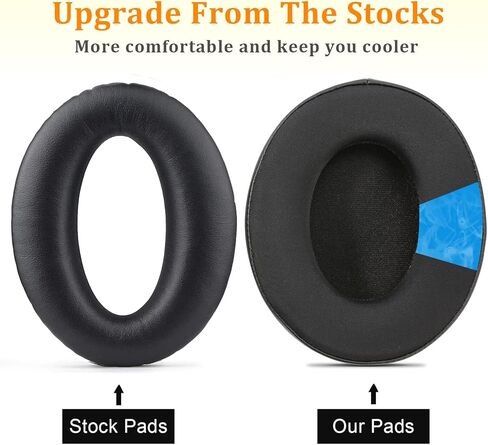 A20 Ear Pads Comfort Gel A20 Ear Cushion Upgrade Aviation Headset Parts Good Seal Earcups Accessories Replacement for Bose A20 Aviation/Aviation Headset X/A10 Headphones in Kuwait